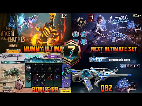 Bonus Pass A7 | Mummy Ultimate Set | Next Ultimate Set |Mummy M416 Upgrade | Qbz Upgrade Skin | S12K