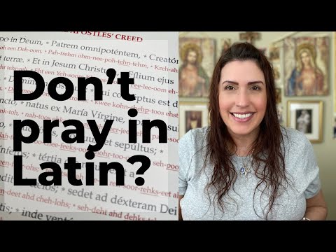 How I Learned To Pray In Latin as a Traditional Catholic