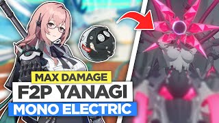 Yanagi Mono Electric Inferno Reap Max Damage Rotation Showcase