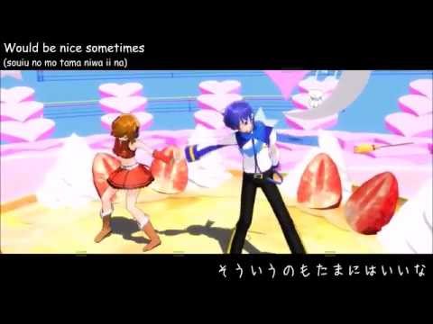 [MEIKO, KAITO] "Sweet Magic" english & romaji subbed [MMD] lyrics in the description