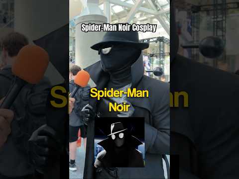 SPIDERMAN NOIR COSPLAY! #spidermannoir #spidermancosplay #cosplay