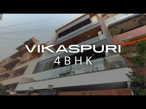 4 Bhk Builder floor in Vikaspuri- New Krishna Park Top Floor WITH ROOF RIGHT’S