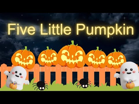 🎃Five little pumpkins halloween song |Halloween song#halloweenforkids  #supersimple #Halloween