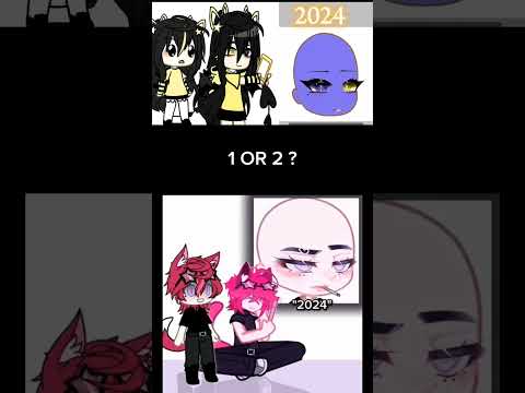 1 or 2 ? Gacha Life Shorts #gachalife #tiktok #compilation #gachameme #gachatrend #gachaclub #gacha