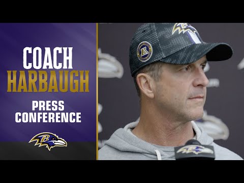 John Harbaugh on Keaton Mitchell's Potential Return | Baltimore Ravens