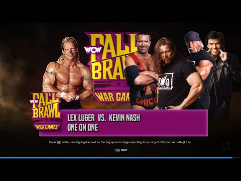 WWE 2K24 LEX LUGER VS. KEVIN NASH