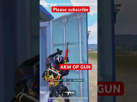 AKM OP GUN #shotrs #ytshorts #pubgmobile