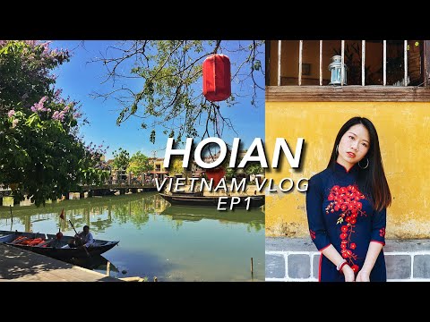 2019 越南 Vietnam Vlog EP1 | 会安古镇买奥黛, 还有超好吃的法包!!!