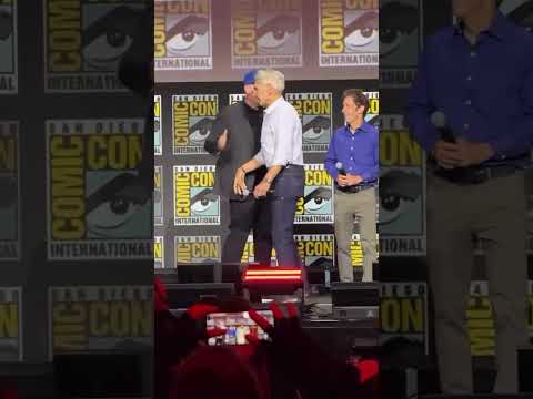 Harrison Ford at #sdcc wow! 😮 #marvel #captainamerica #shorts #disney #marvelstudios