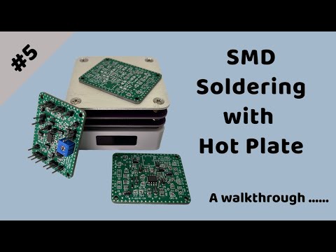 Hot plate SMD soldering of amplifier circuit: This Was Unexpected!!