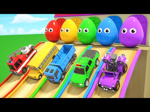 Ten In The Bed - Baby songs - Giant wheels and soccer balls - Baby Nursery Rhymes & Kids Songs