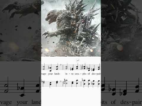 Godzilla's Theme by Zane A. Goen || #Godzilla70Years #youtaiteworks