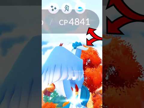 After 100+ throws got High Cp ✨ Shiny Galarian Articuno…