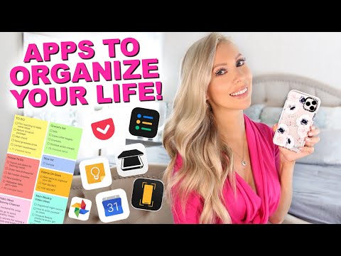 7 BEST APPS FOR ORGANIZATION AND PRODUCTIVITY! *I Can't Function Without These