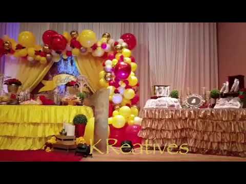 Beauty and the Beast Decoration | Balloon Garland Ideas