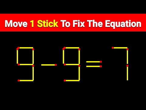 If you are genius solve this || Matchstick puzzle || Ep : 38