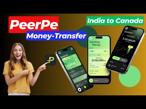 How to Use PeerPe Money Transfer App | Send Money from India to Canada Using PeerPe 💸🇮🇳➡️🇨🇦