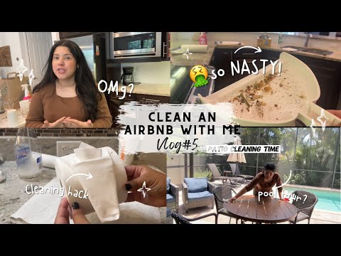 Come clean an Airbnb with me !😱💰