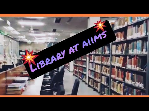 Aiims Delhi Library | Facilities |📚📖📚