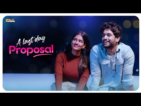 A Last Day Proposal || Telugu Latest Short Film 2023 || Chinni Chitralu