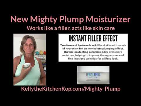 New Mighty Plump Moisturizing Cream (minimizes lines & wrinkles!)