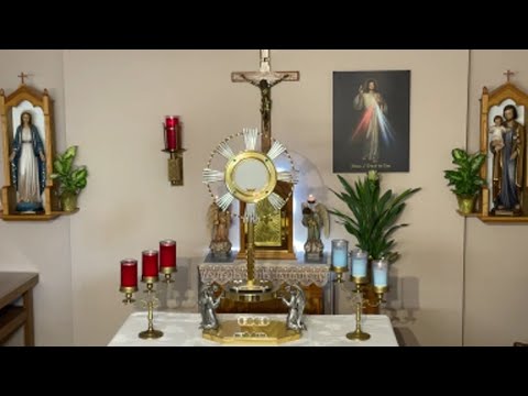 LIVE Eucharistic Adoration - Sisters of Divine Mercy