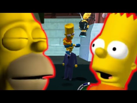 He BLOCKED THE WASP!? (Simpsons Hit & Run)