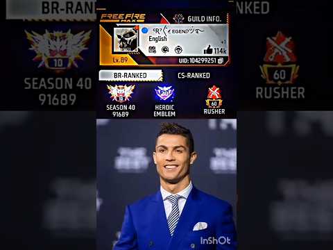 Ms dhoni free fire id #msdhoni​ #cr7​ #ronaldo​ #rohitsharma​ #totalgaming​ #tondegamer​