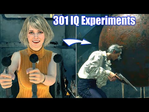 Big Brain Experiments in Resident Evil 4 Remake