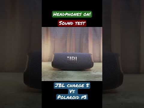 JBL CHARGE 5 vs POLAROID P3 #Shorts