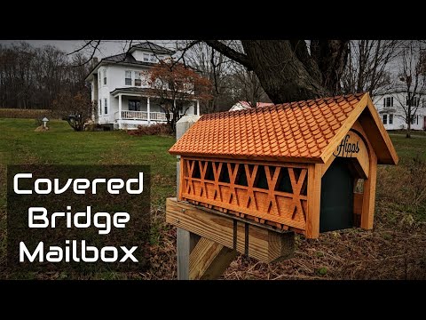 How To Make A New England Covered Bridge Mailbox