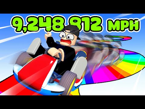 I Became The Fastest in Kart Racing Simulator in Roblox