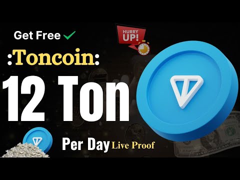 Earn 1 Toncoin Per Hour | Fee Ton Coin Kaise Kamaye | Crypto Earn By Abid STV