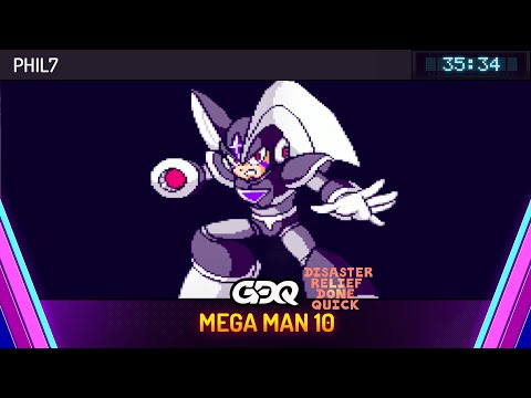 Mega Man 10 by Phil7 in 35:34 - Disaster Relief Done Quick 2024