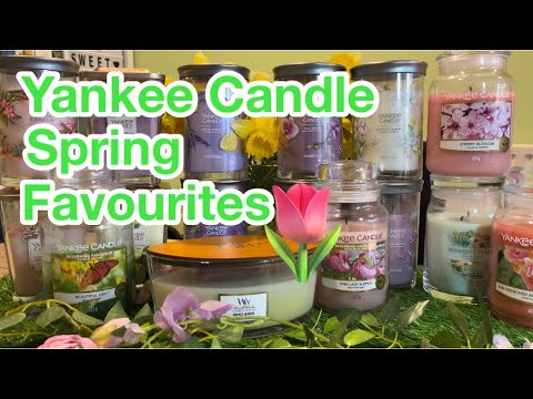 Yankee Candle Spring favourites 🌸🌷🌹🌼