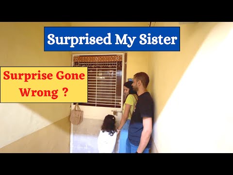 Birthday Surprise | Surpried My Sister | USA to Pune | Surprise Gone Wrong?