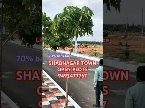 Shadnagar town open plots Hyderabad real estate #shadnagarplots #trending #hyderabadrealestate #plot