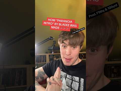 HOW “PARANOIA INTRO” BY BLADEE WAS MADE (IN 30 SECONDS)🗡️🗡️🗡️