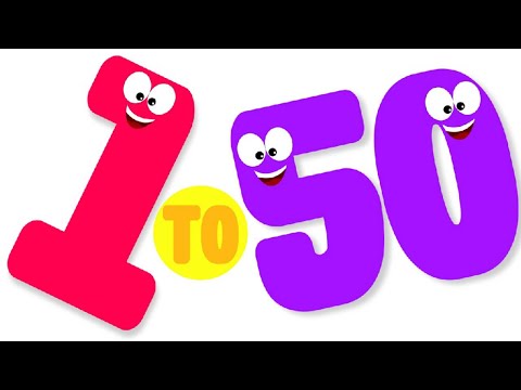 The Numbers Songs | Learning numbers Song | 1 to 50 Numbers | kids song