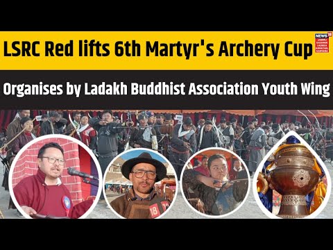 LSRC Red lifts 6th Martyr's Archery Cup  organises by Ladakh Buddhist Association Youth Wing |