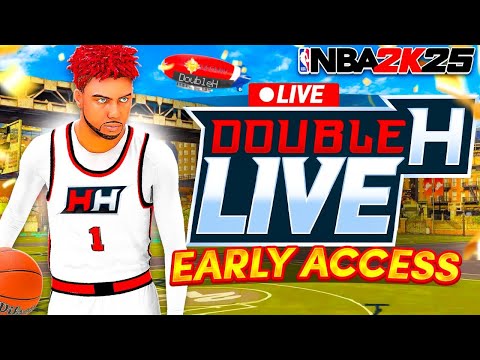 🚨PLAYING NBA2K25 PARK EARLY LIVE! MAKING BEST BUILD & PLAYING PARK FOR THE 1ST TIME!