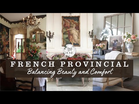 Bring French Provincial Charm into Your Home with These Interior Inspirations and Decor Ideas