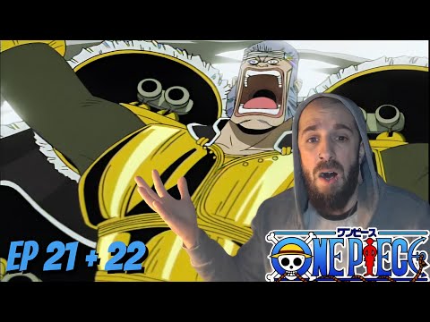 DON KRIEG DOES *NOT* LIKE MEATBALLS! |One Piece Episode 21 + 22 Reaction