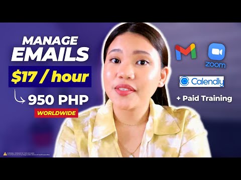 Make ₱995/hr or $17 Managing Email Inboxes! #teachermarie #earnmoneyonline