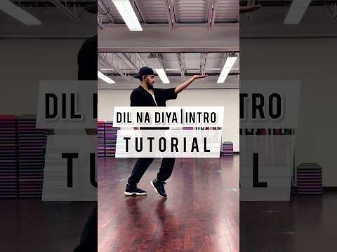 Dil Na Diya | Intro Tutorial #shorts #dance #hrithikroshan