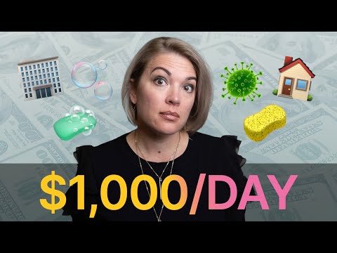 How to Start a Cleaning Business and Make $1,000 A DAY