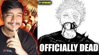 GOJO IS OFFICIALLY DEAD!😭| JJK Manga Ends | JJK Chapter 271 Spoilers