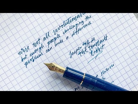 Unboxing: Sailor 1911 Pro Gear Slim Shikiori Fairytale Vega Fountain Pen