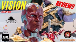 Vision Life Size Bust Review | Queen Studios Collectibles