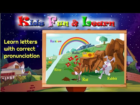 The Alphabet Song | Learn The ABC |  with easy way #cartoon #alphabet #growskills #education #baby